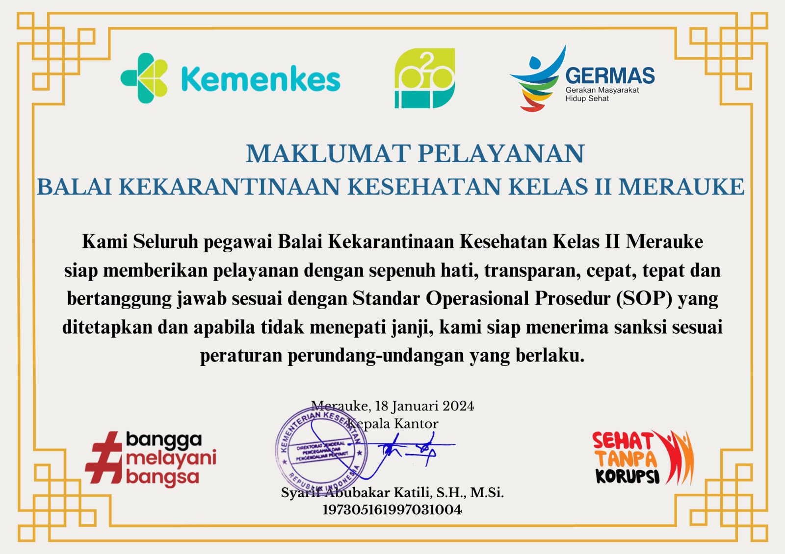 Maklumat Layanan