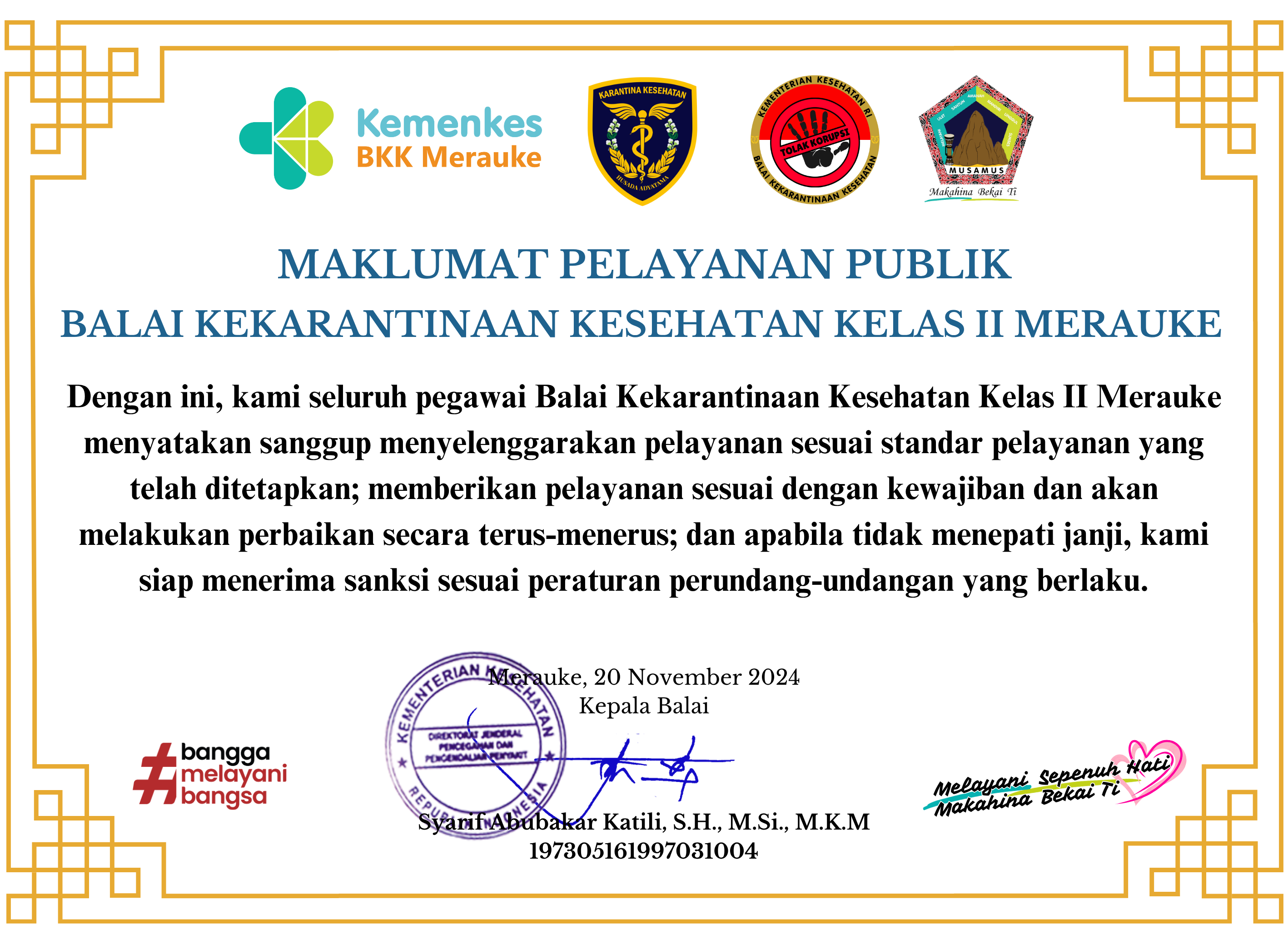 Maklumat Layanan