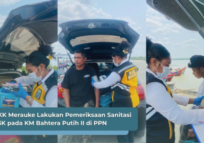 Pemeriksaan Sanitasi dan P3K Kapal 